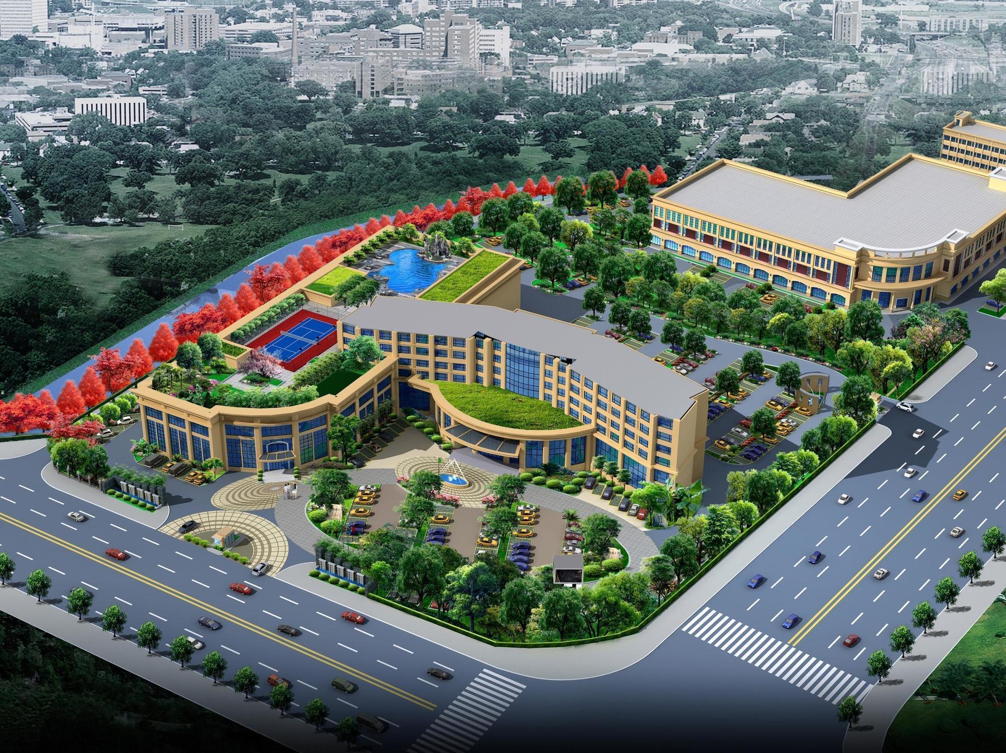 The Grand Plaza Hotel Ji'an  Exterior foto